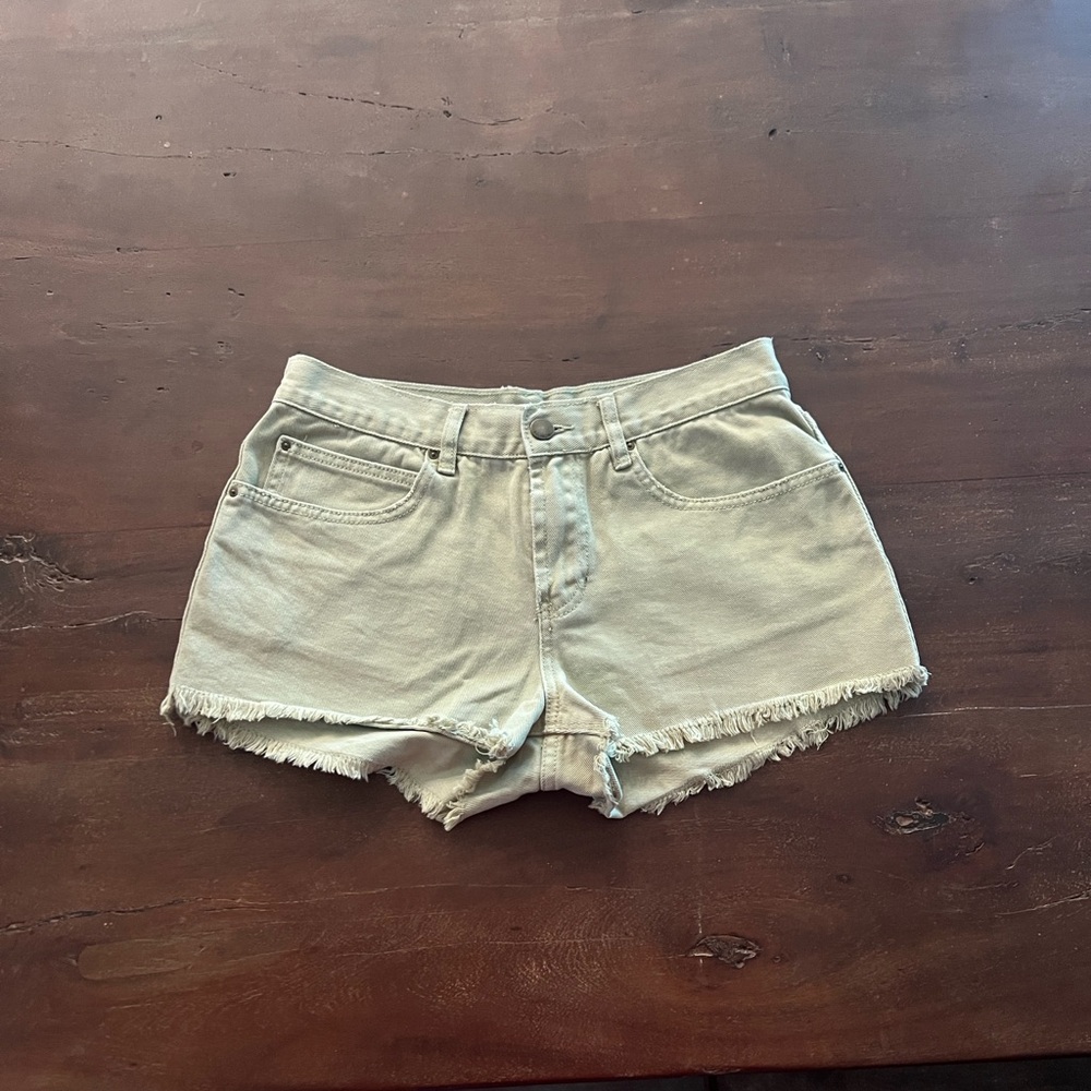 Billabong Light Tan Women's Jean Shorts